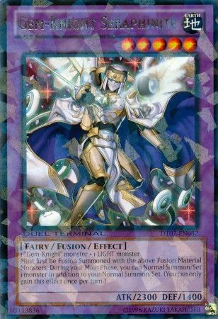 Gem-Knight Seraphinite - DT07-EN082 - Rare Parallel Rare available at 401 Games Canada