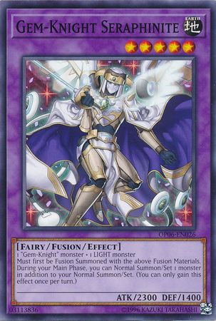 Gem-Knight Seraphinite - OP06-EN026 - Common available at 401 Games Canada