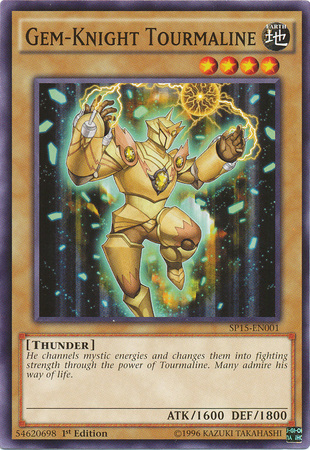 Gem-Knight Tourmaline - SP15-EN001 - Common - 1st Edition available at 401 Games Canada