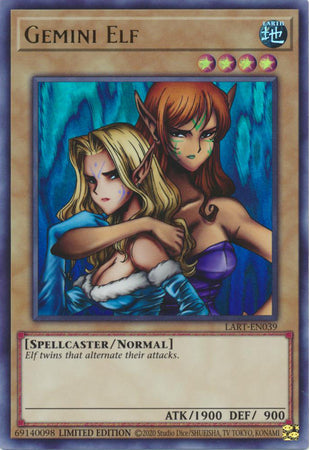 Gemini Elf - LART-EN039 - Ultra Rare - Limited Edition available at 401 Games Canada