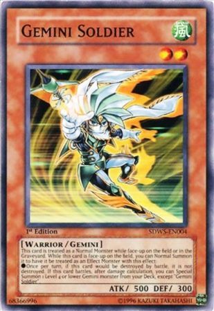 Gemini Soldier - SDWS-EN004 - Common - 1st Edition available at 401 Games Canada