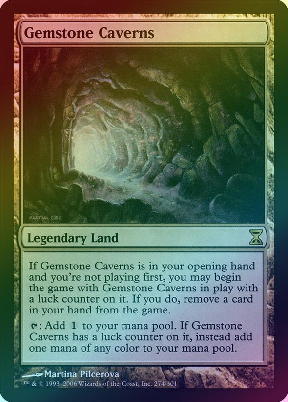 Gemstone Caverns (Foil) (TSP) available at 401 Games Canada