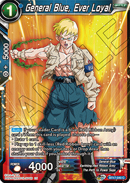 General Blue, Ever Loyal - BT17-040 - Common available at 401 Games Canada