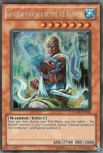 General Gantala of the Ice Barrier - HA04-EN054 - Secret Rare - Unlimited available at 401 Games Canada