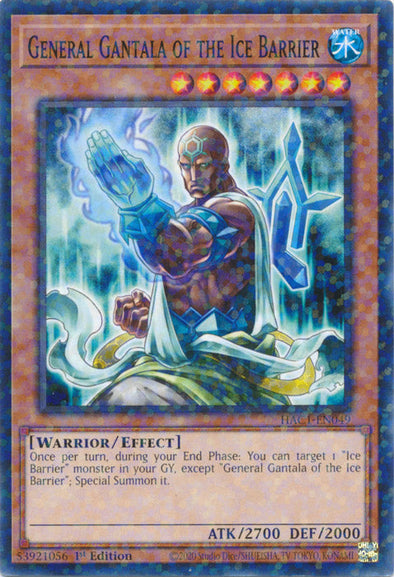 General Gantala of the Ice Barrier - HAC1-EN049 - Duel Terminal Normal Parallel Rare available at 401 Games Canada