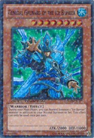 General Grunard of the Ice Barrier - DT03-EN077 - Super Parallel Rare available at 401 Games Canada