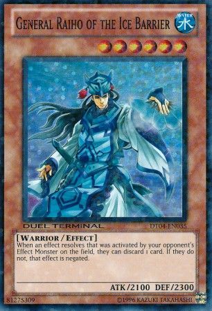 General Raiho of the Ice Barrier - DT04-EN035 - Super Parallel Rare available at 401 Games Canada