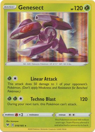 Genesect - 016/185 - Holo Rare available at 401 Games Canada