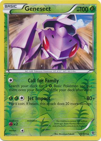 Genesect - 10/101 - Rare - Reverse Holo available at 401 Games Canada