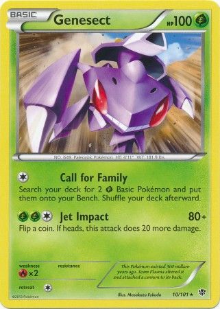 Genesect - 10/101 - Rare available at 401 Games Canada