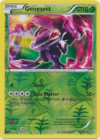 Genesect - 16/113 - Holo Rare - Reverse Holo available at 401 Games Canada