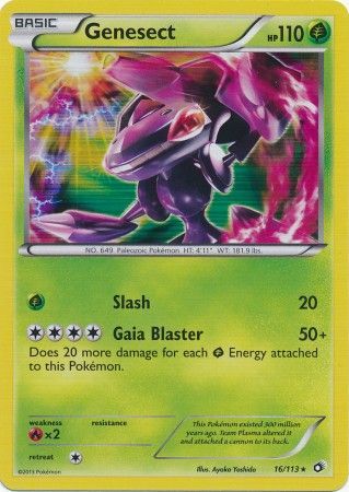 Genesect - 16/113 - Holo Rare available at 401 Games Canada