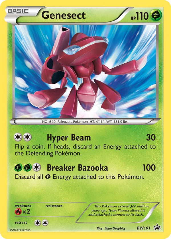 Genesect - BW101 - Movie Promo available at 401 Games Canada