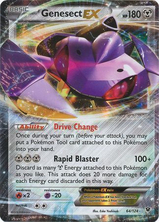 Genesect EX - 64/124 - Ultra Rare available at 401 Games Canada