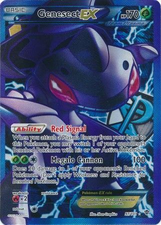 Genesect EX - 97/101 - Full Art Ultra Rare available at 401 Games Canada