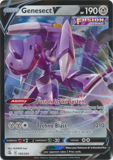 Genesect V - 185/264 - Ultra Rare available at 401 Games Canada