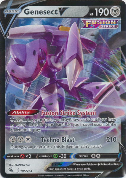 Genesect V - 185/264 - Ultra Rare - Pokemon Singles » Fusion