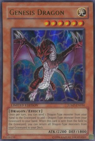 Genesis Dragon - JUMP-EN034 - Ultra Rare available at 401 Games Canada