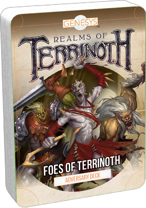 Genesys - Foes Of Terrinoth Adversary Pack available at 401 Games Canada