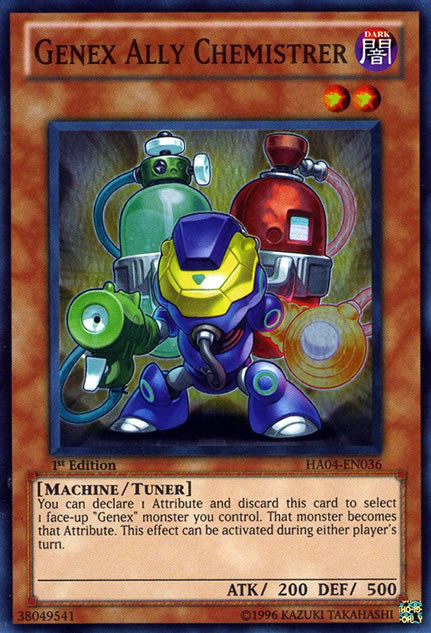 Genex Ally Chemistrer - HA04-EN036 - Super Rare - 1st Edition available at 401 Games Canada