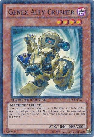 Genex Ally Crusher - DT04-EN069 - Normal Parallel Rare available at 401 Games Canada