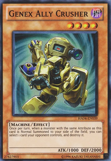 Genex Ally Crusher - HA04-EN039 - Super Rare - Unlimited available at 401 Games Canada