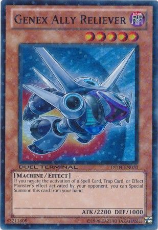 Genex Ally Reliever - DT04-EN070 - Super Parallel Rare available at 401 Games Canada