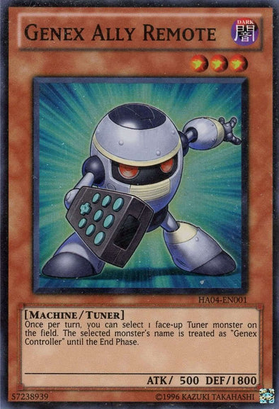 Genex Ally Remote - HA04-EN001 - Super Rare - Unlimited available at 401 Games Canada