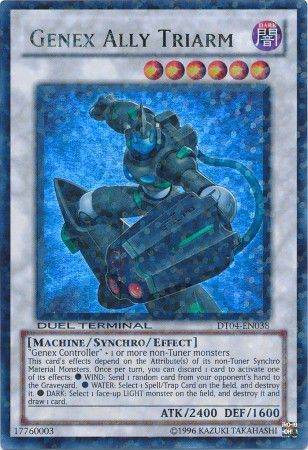 Genex Ally Triarm - DT04-EN038 - Ultra Parallel Rare available at 401 Games Canada