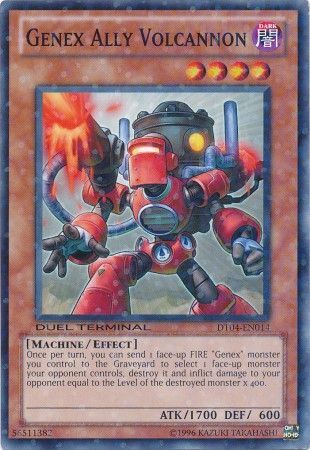 Genex Ally Volcannon - DT04-EN014 - Normal Parallel Rare available at 401 Games Canada