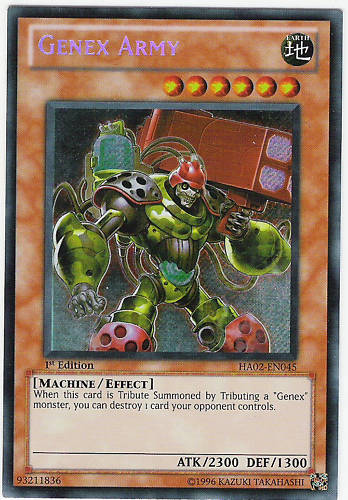 Genex Army - HA02-EN045 - Secret Rare - 1st Edition available at 401 Games Canada