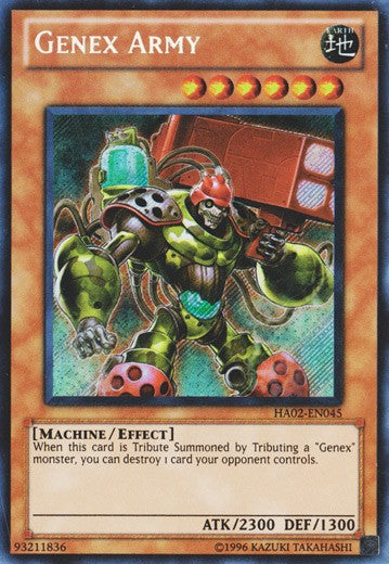 Genex Army - HA02-EN045 - Secret Rare - Unlimited available at 401 Games Canada