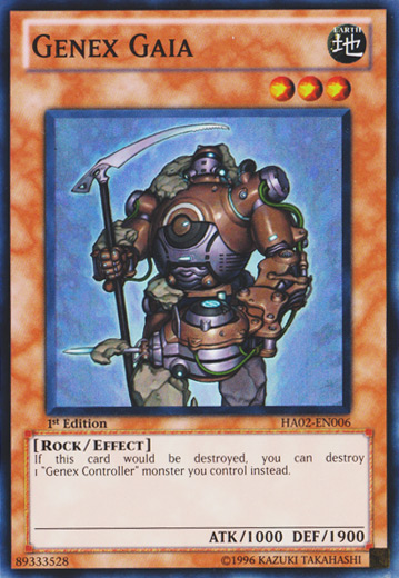 Genex Gaia - HA02-EN006 - Super Rare - 1st Edition available at 401 Games Canada