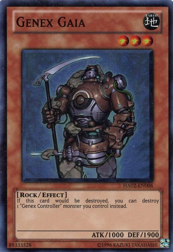 Genex Gaia - HA02-EN006 - Super Rare - Unlimited available at 401 Games Canada