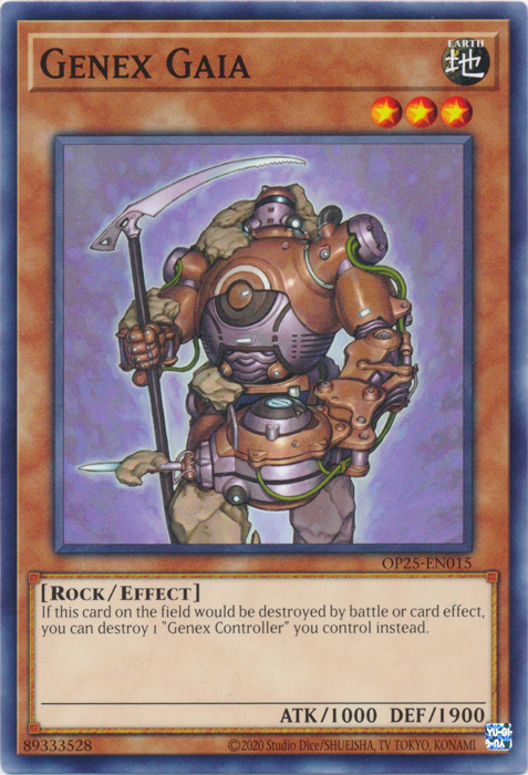 Genex Gaia - OP25-EN015 - Common - Unlimited