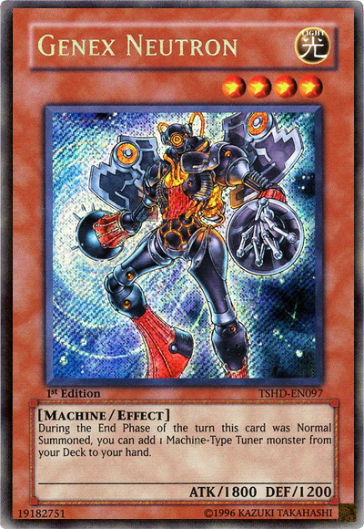 Genex Neutron - TSHD-EN097 - Secret Rare - 1st Edition available at 401 Games Canada
