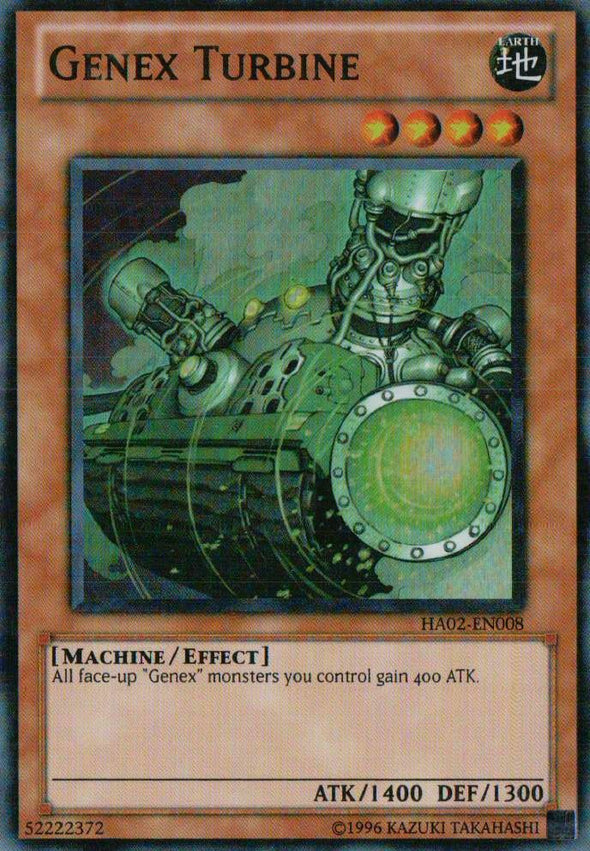 Genex Turbine - HA02-EN008 - Super Rare - Unlimited available at 401 Games Canada