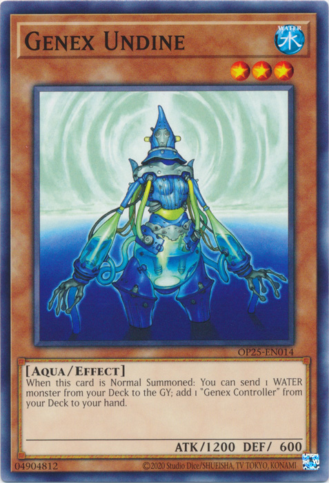 Genex Undine - OP25-EN014 - Common - Unlimited