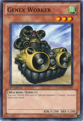 Genex Worker - DREV-EN097 - Common - 1st Edition available at 401 Games Canada