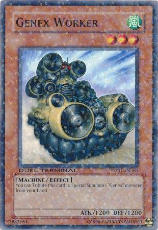 Genex Worker - DT01-EN063 - Normal Parallel Rare available at 401 Games Canada