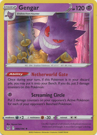 Gengar - 066/196 - Holo Rare available at 401 Games Canada