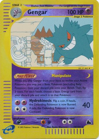 Gengar - 10/144 - Rare - Reverse Holo available at 401 Games Canada