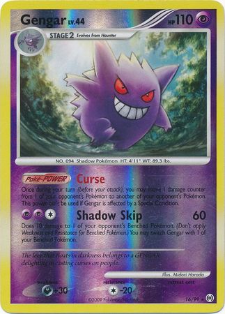 401 Games Canada - Gengar - 16/99 - Rare - Reverse Holo 401 Games Canada - Gengar - 16/99 - Rare - Reverse Holo