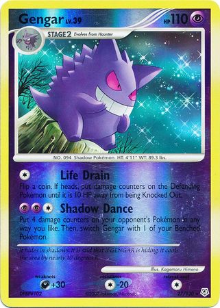 Gengar - 27/130 - Rare - Reverse Holo available at 401 Games Canada