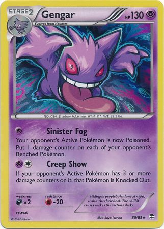 Gengar - 35/83 - Holo Rare available at 401 Games Canada