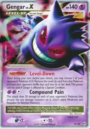 Gengar LV.X - 97/99 - Ultra Rare available at 401 Games Canada