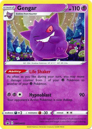 Gengar - SWSH052 - Holo Promo available at 401 Games Canada