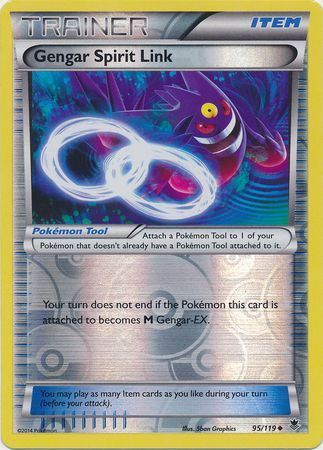 Gengar Spirit Link - 95/119 - Uncommon - Reverse Holo available at 401 Games Canada