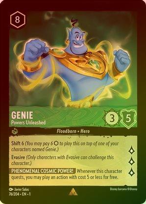 Genie (Powers Unleashed) - 76/204 - Rare (Foil) available at 401 Games Canada