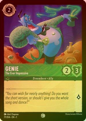 Genie (The Ever Impressive) - 77/204 - Common (Foil) available at 401 Games Canada